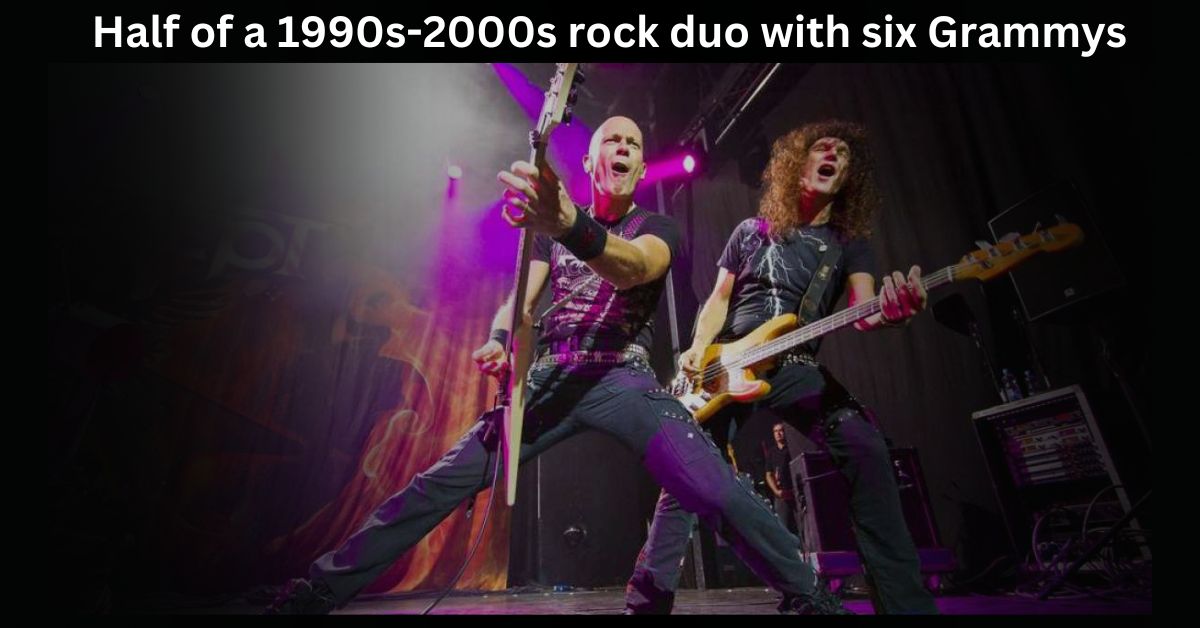 Half of a 1990s-2000s rock duo with six Grammys